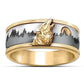 Men's Forest Wolf Ring-DoggyLoveandMore