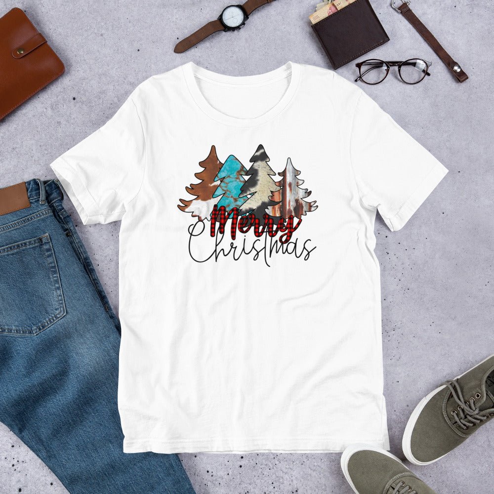 Merry Christmas Southwestern T-Shirt - DoggyLoveandMore