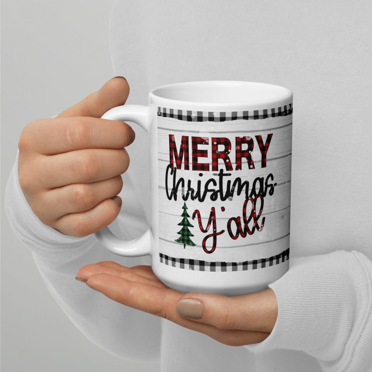 Merry Christmas Y'All Mug - DoggyLoveandMore
