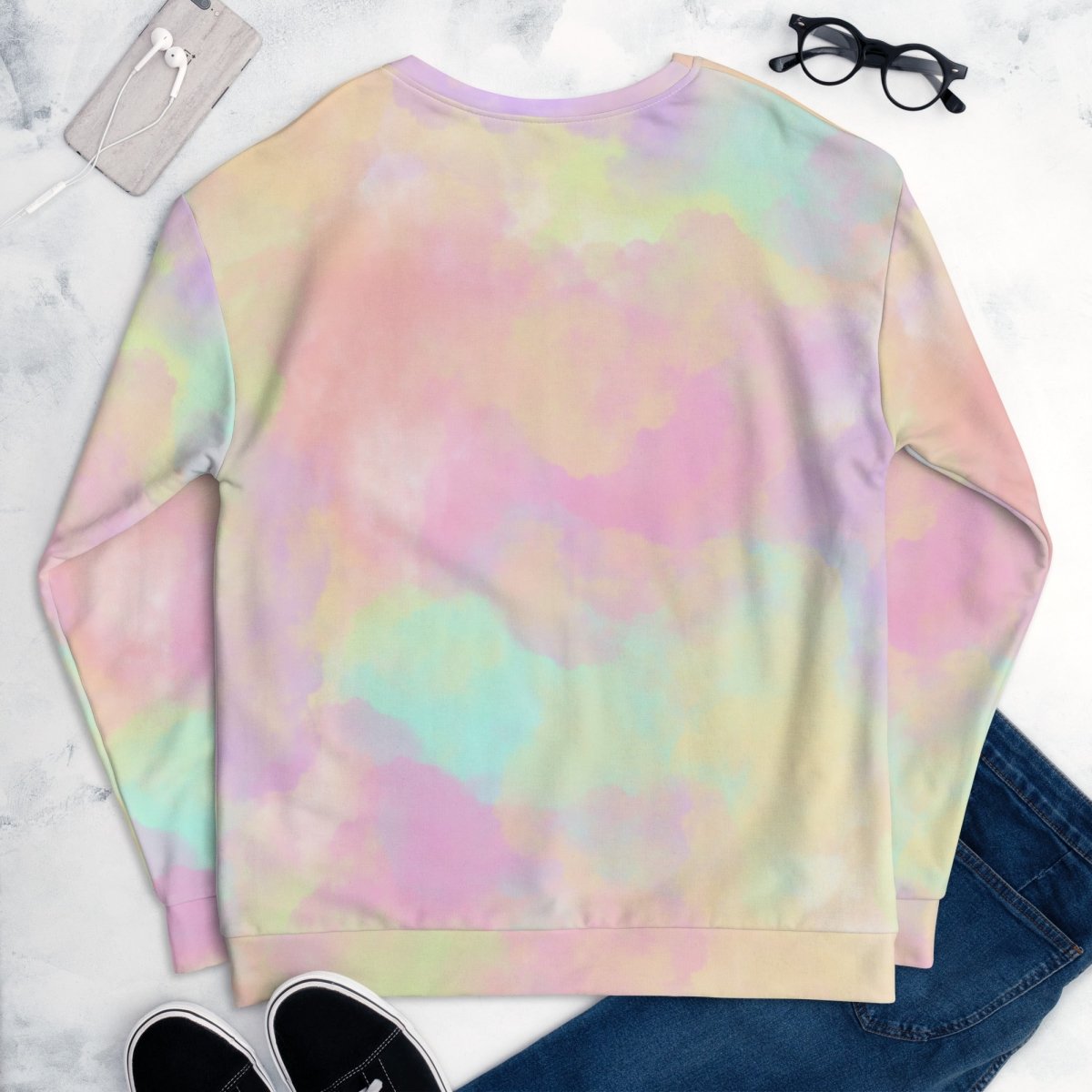 Pastel Cloud Dog Paw Sweatshirt - DoggyLoveandMore