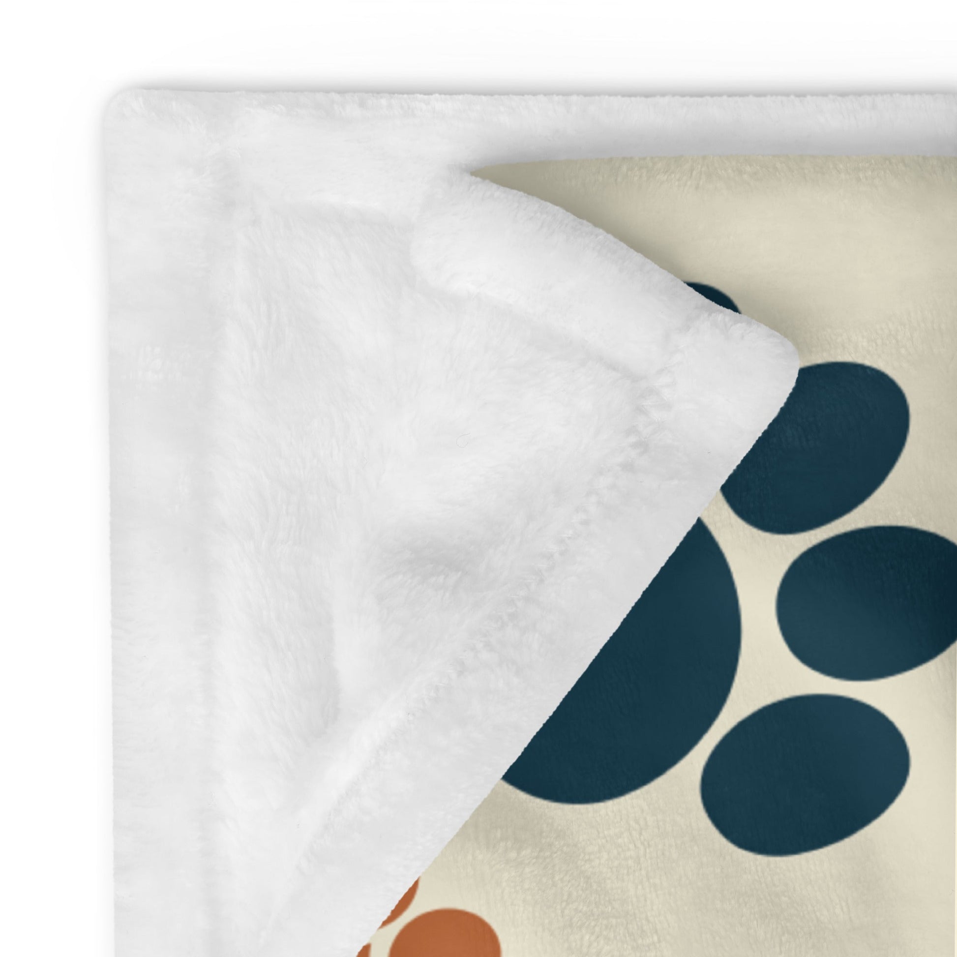 Paw Prints Throw Blanket-DoggyLoveandMore