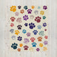 Paw Prints Throw Blanket-DoggyLoveandMore