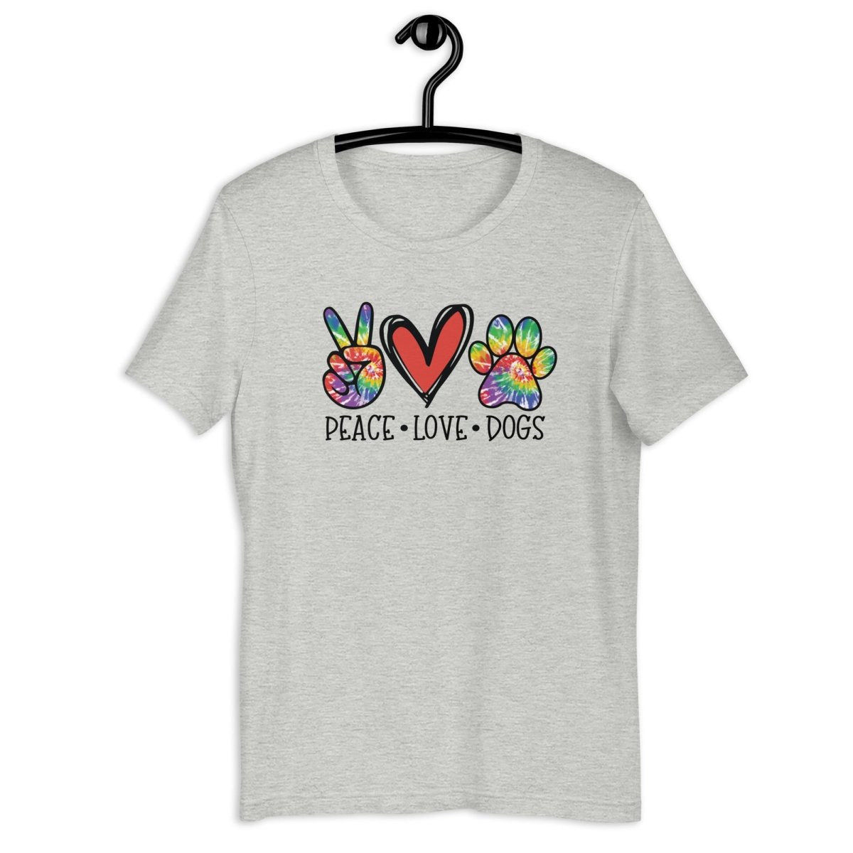 Peace Love Dogs T-Shirt - DoggyLoveandMore