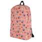 Pink Kids Backpack-DoggyLoveandMore