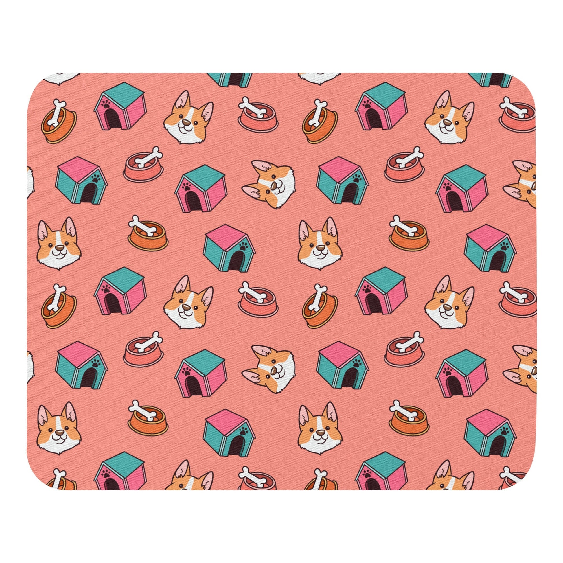 Pink Kids Mouse Pad-DoggyLoveandMore
