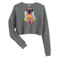 Pug Dog Crop Sweatshirt-DoggyLoveandMore