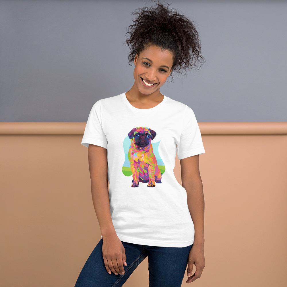 Pug T-Shirt-DoggyLoveandMore