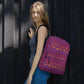 Purple Paw Prints Backpack-DoggyLoveandMore