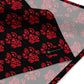 Red Leopard Print Dog Paw Bandana - DoggyLoveandMore