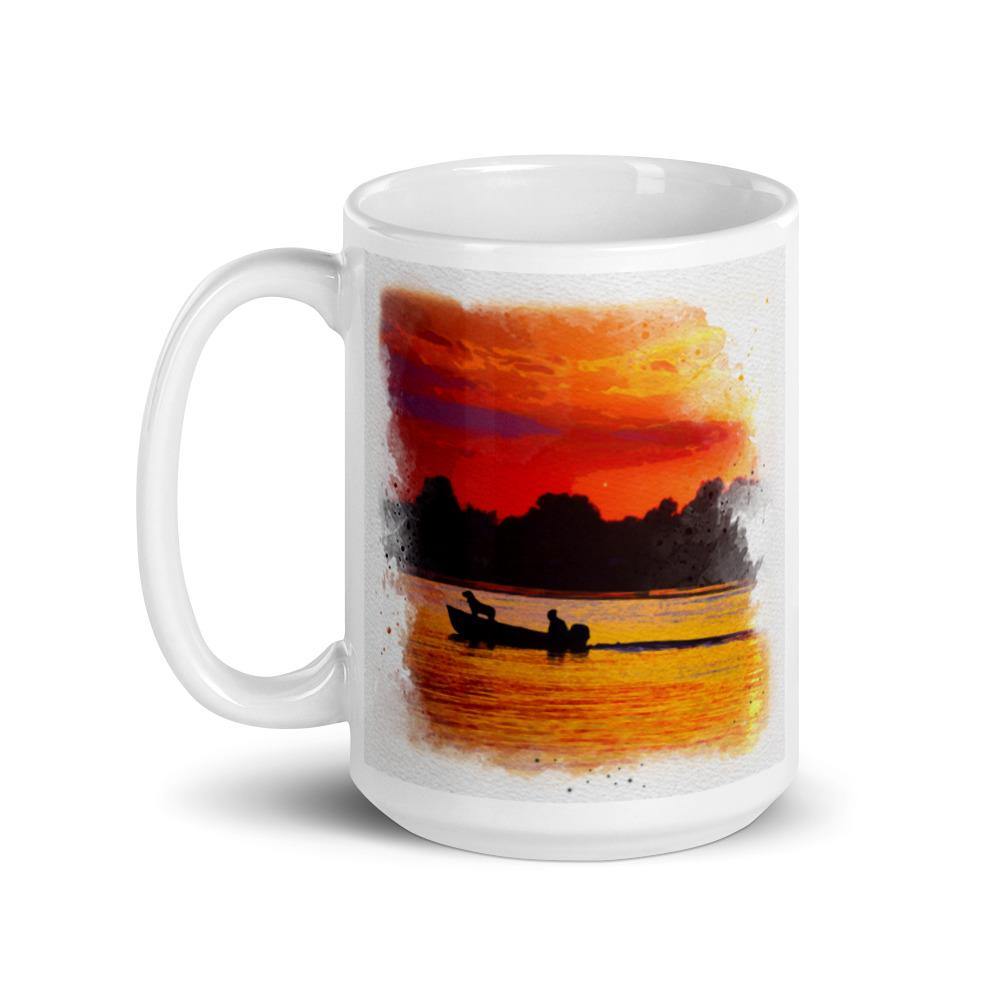 Sunset on the Lake Mug-DoggyLoveandMore