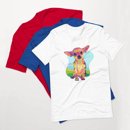 Tan Chihuahua T-Shirt-DoggyLoveandMore