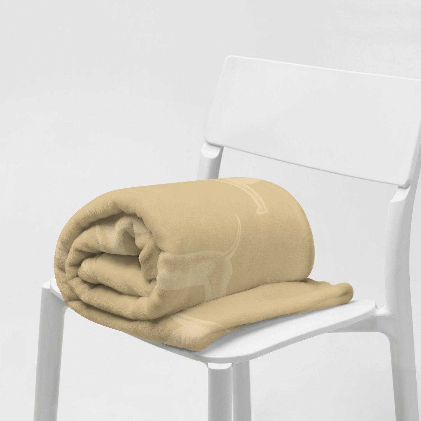 Tan Dog Lovers Throw Blanket-DoggyLoveandMore