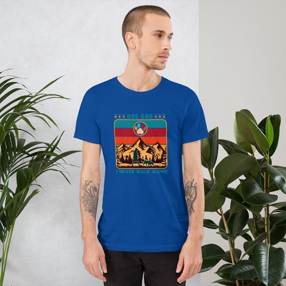Vintage Dog Dad T-Shirt-T-Shirt-DoggyLoveandMore