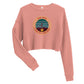 Vintage Dog Mom Crop Sweatshirt-Crop Sweatshirt-DoggyLoveandMore