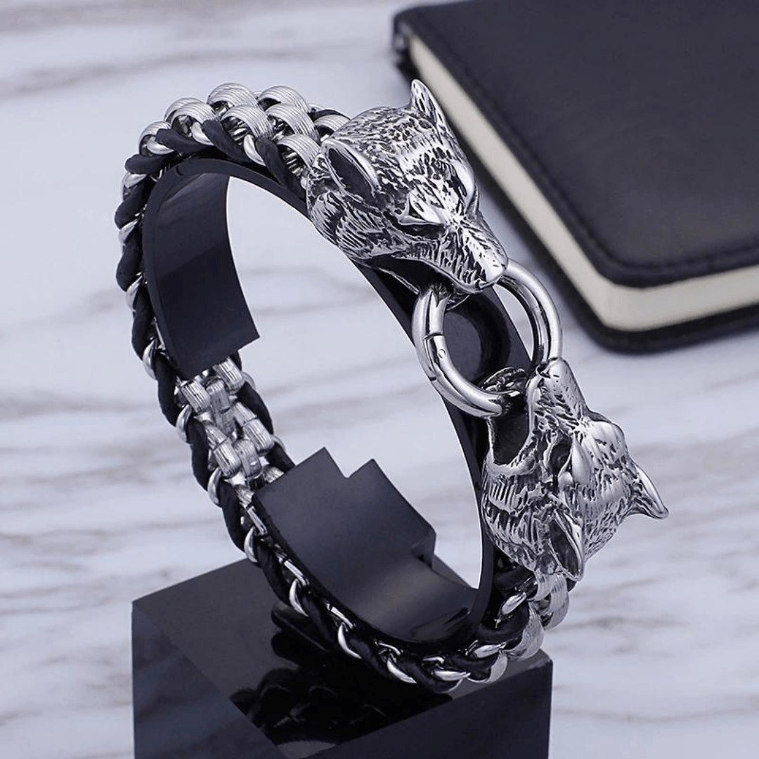 Vintage Wolf Bracelet - DoggyLoveandMore