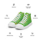 Women's Green Paw Prints Sneakers