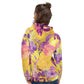 Yellow Floral Dog Mom Hoodie - DoggyLoveandMore