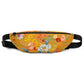 Yellow Floral Fanny Pack - DoggyLoveandMore
